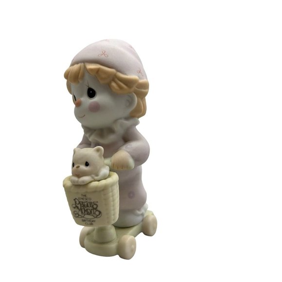 Precious Moments B0011 "SCOOTIN' BY JUST TO SAY HI" 1996 SOM Clown Scooter w/Box - Picture 8 of 13